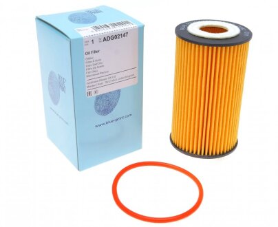 Фільтр масляний Opel Astra/Combo 1.4-1.6 16V 05- (h=106.5mm) (opt-om) BLUE PRINT ADG02147