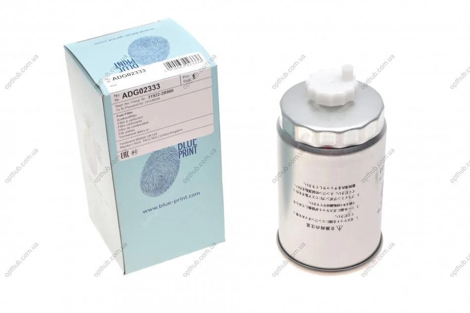 Фільтр паливний Hyundai, KIA (вир-во Blue Print) BLUE PRINT ADG02333 (фото 1)