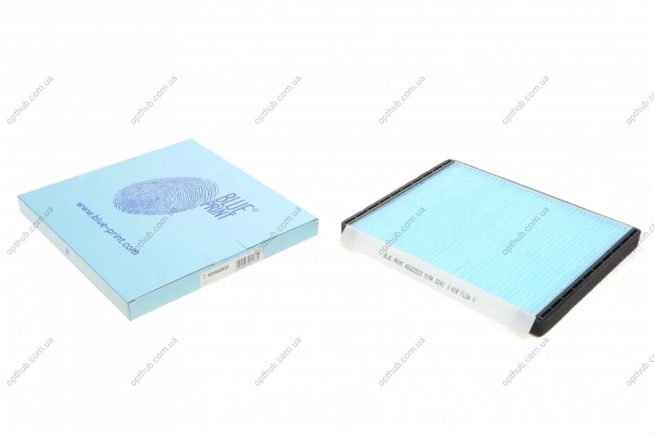 Фільтр салону Hyundai, KIA (вир-во Blue Print) BLUE PRINT ADG02533 (фото 1)