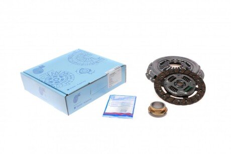 Комплект зчеплення Daewoo Lanos/Sens 1.3 97-, 55kw (d=180mm) (+вижимний) (opt-om) BLUE PRINT ADG03029
