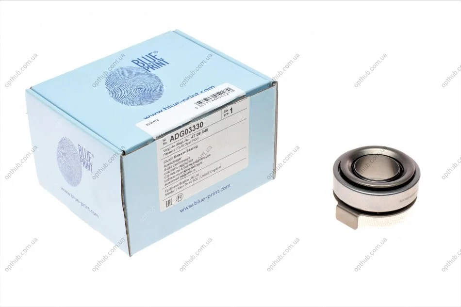 Підшипник вижимний Daewoo Matiz/Suzuki Swift 1.2i/1.3 DDiS 10- UA63 BLUE PRINT ADG03330 (фото 1)