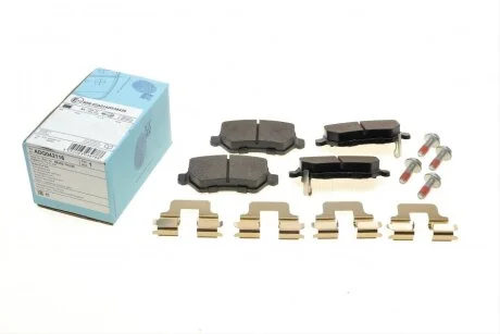 Колодки тормозные дисковые задние (пр-во Blue Print) BLUE PRINT ADG042116