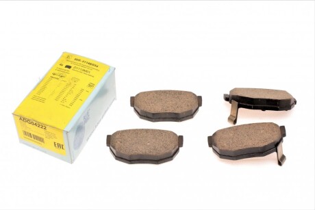 Колодки гальмівні (задні) Hyundai Lantra II 95-06 (85.3x46.5) UA63 BLUE PRINT ADG04222