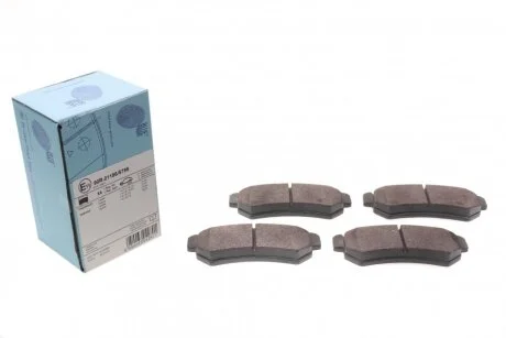 Колодки гальмивни (задни) Chevrolet Lacetti 1.4-1.8 03-13/Nubira 1.4-1.6 05-11 UA63 BLUE PRINT ADG04280