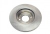 Диск гальмівний (передній) Hyundai i20 1.2 16V 08-14 (256mm) (з покриттям) UA63 BLUE PRINT ADG043152 (фото 3)
