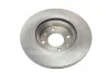 Диск гальмівний (передній) Hyundai i20 1.2 16V 08-14 (256mm) (з покриттям) UA63 BLUE PRINT ADG043152 (фото 3)