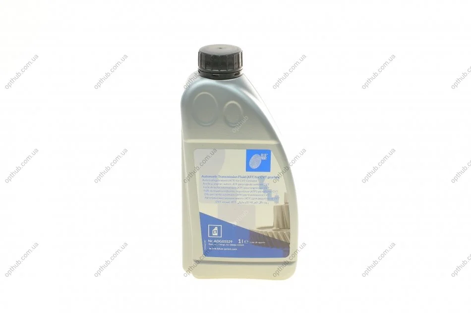 Олія трансмісійна АКПП CVT (1L) MB236.20/VW TL 52180 UA63 BLUE PRINT ADG05529 (фото 1)