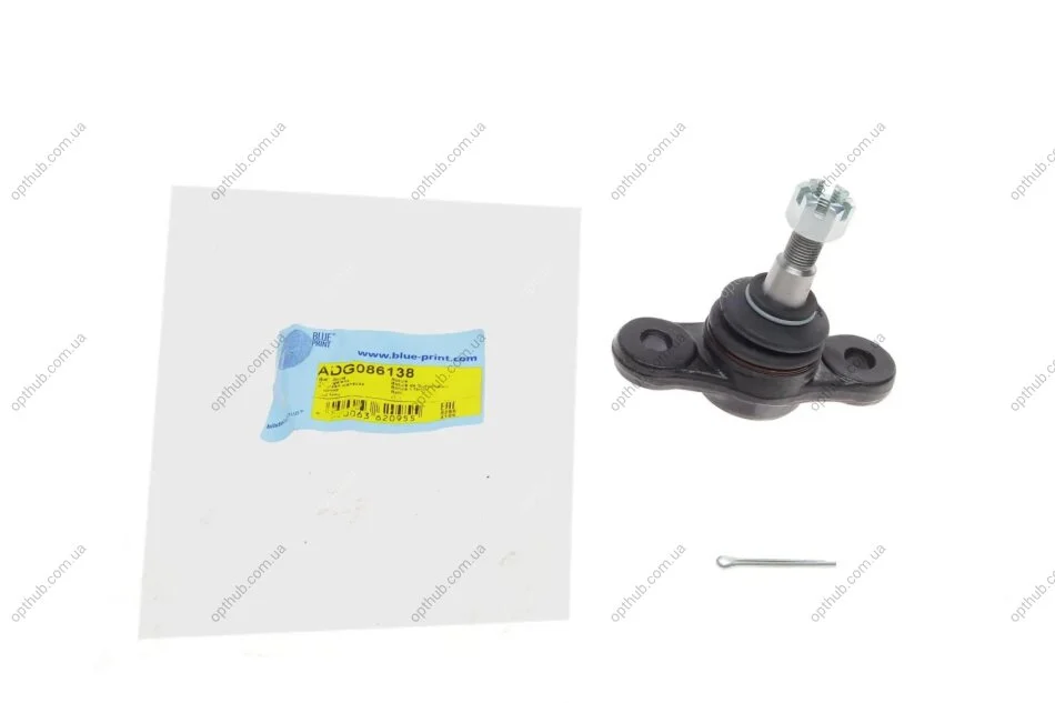Опора кульова (передня/знизу) Hyundai i30 07-12/ Kia Cee'd 06-13 UA63 BLUE PRINT ADG086138 (фото 1)