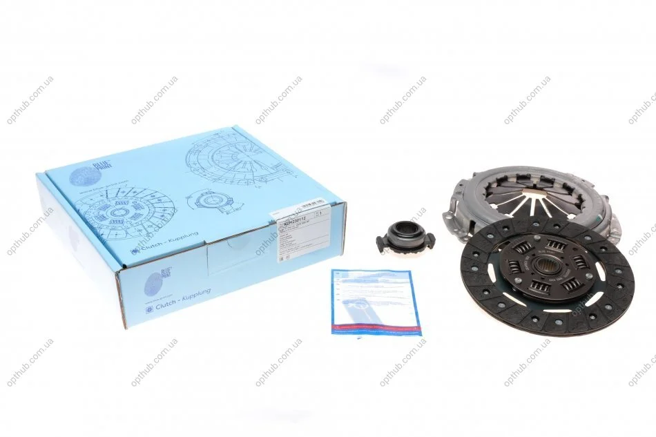 Комплект зчеплення Rover 114/214/25/416/45 90-05 (d=200mm) (+вижимний) UA63 BLUE PRINT ADH230112 (фото 1)