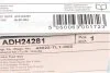 Колодки гальмівні дискові задні Honda (вир-во Blue Print) BLUE PRINT ADH24281 (фото 6)