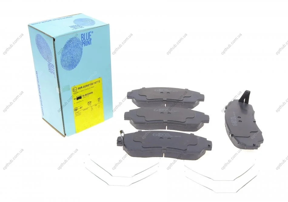К-т колодок гальмівних BLUE PRINT ADH24296 (фото 1)