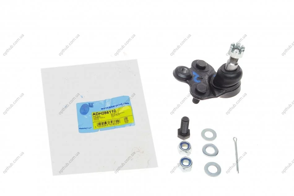Опора кульова (передня/L) Honda Civic VIII 1.3 Hybrid 06- (opt-om) BLUE PRINT ADH286110 (фото 1)