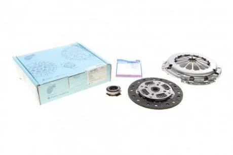 Комплект зчеплення Fiat Panda 1.1/1.2 LPG/Natural Power 03- (+вижимний) (d=185mm) UA63 BLUE PRINT ADL143011