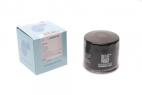 Фільтр масляний Hyundai Accent/Elantra/Tucson/H-1/Kia Ceed/Mazda 626/3/6 1.3-3.8 85- (opt-om) BLUE PRINT ADM52106