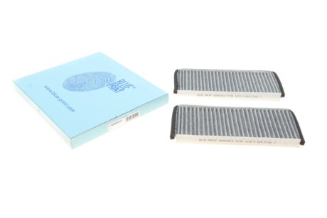 К-т змінних фільтруючих елементів повітряного фільтра салону BLUE PRINT ADM52512