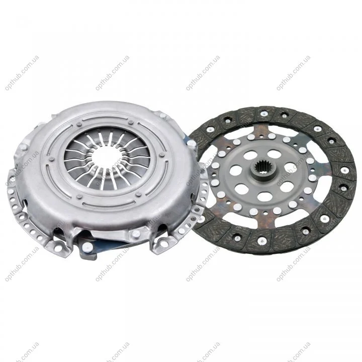 Комплект зчеплення Ford Fiesta/Fusion 1.4 01-12 (d=222mm) UA63 BLUE PRINT ADM53083 (фото 1)