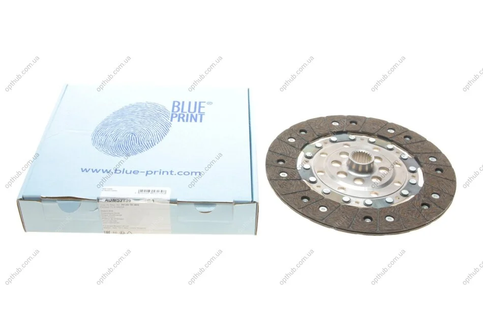 Диск зчеплення Mazda (вир-во Blue Print) BLUE PRINT ADM53139 (фото 1)
