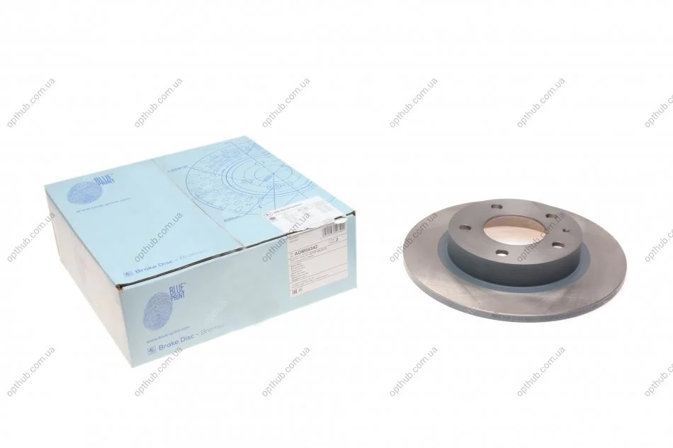 Диск гальмівний задній Mazda (вир-во Blue Print) BLUE PRINT ADM54342 (фото 1)