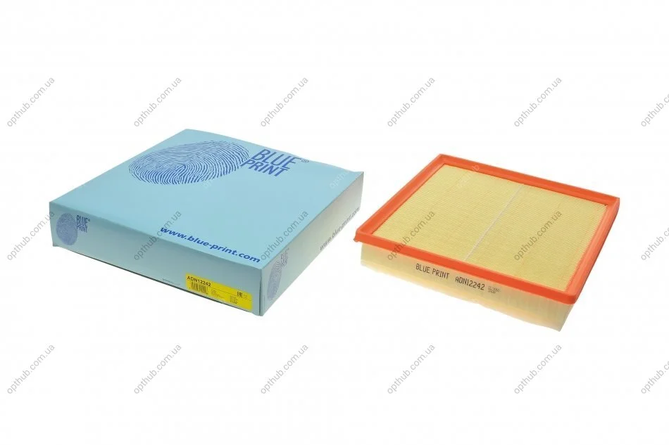 Фільтр повітряний Nissan, Opel, Renault (вир-во Blue Print) BLUE PRINT ADN12242 (фото 1)