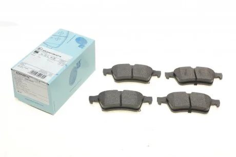 Колодки гальмивни (задни) Ford Connect/Focus 02-13/Renault Laguna/Megane/Espace 02- UA63 BLUE PRINT ADN142114