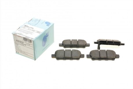 Колодки гальмівні дискові задні Nissan, Renault C.I.U BLUE PRINT ADN142137