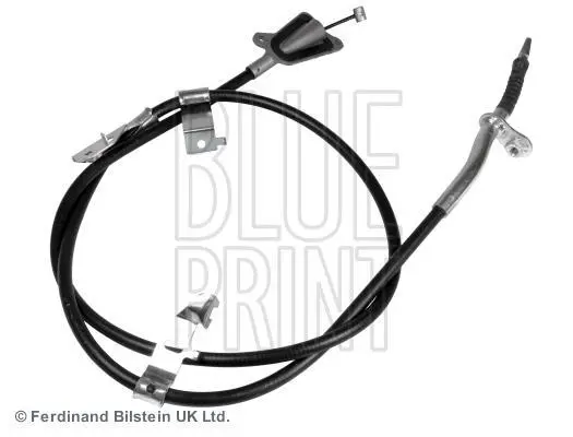 Трос стояночного гальма задн прав (1784мм/1628мм) NISSAN PRIMERA 1.6-2.2D 01.02- BLUE PRINT ADN146294 (фото 1)