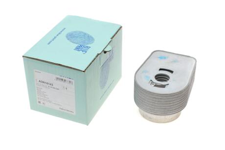 Радіатор масляний Renault Kangoo/Megane II/III 1.5dCi 02- (теплообмінник) UA63 BLUE PRINT ADN16143