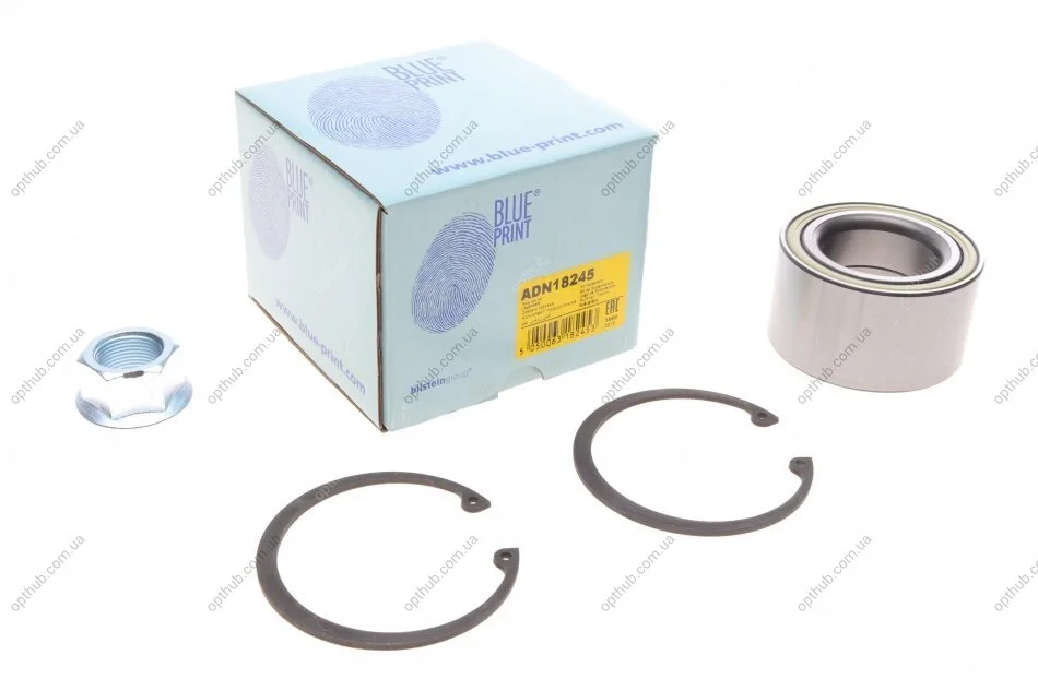 Підшипник маточини (компл.) Nissan (вир-во Blue Print) BLUE PRINT ADN18245 (фото 1)