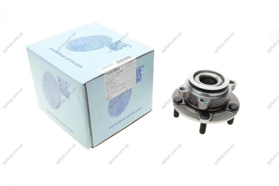 Підшипник маточини (передньої) Nissan Juke/Leaf/NV200/Qashqai I/X-Trail/Renault Koleos I 07- (+A UA63 BLUE PRINT ADN18252 (фото 1)