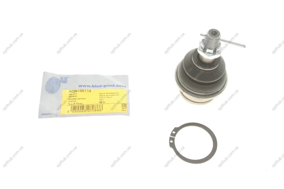 Опора кульова передн. Nissan Navara III, Pathfinder III 4WD -14 (вир-во Blue Print) C.I.U BLUE PRINT ADN186114 (фото 1)