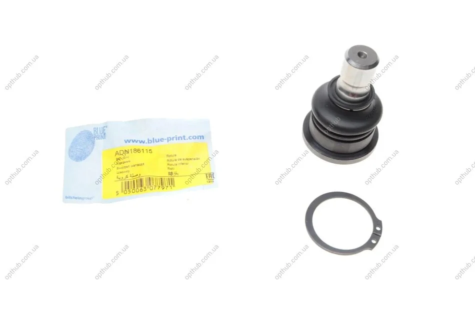 Опора кульова (передня/знизу) Nissan Qashqai/Renault Kadjar/Koleos 07- (opt-om) BLUE PRINT ADN186115 (фото 1)