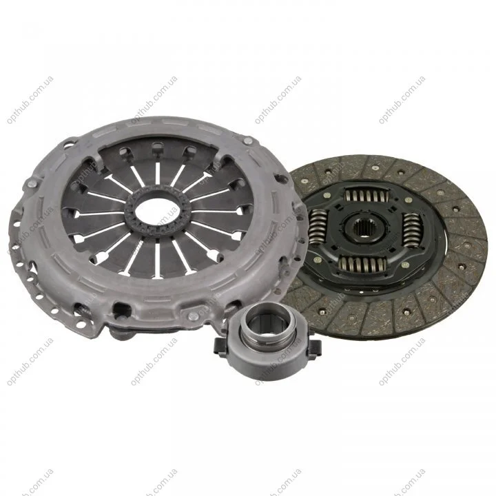 Комплект зчеплення Peugeot Boxer 2.2HDI 02- (d=245mm) (+вижимний) (opt-om) BLUE PRINT ADP153027 (фото 1)