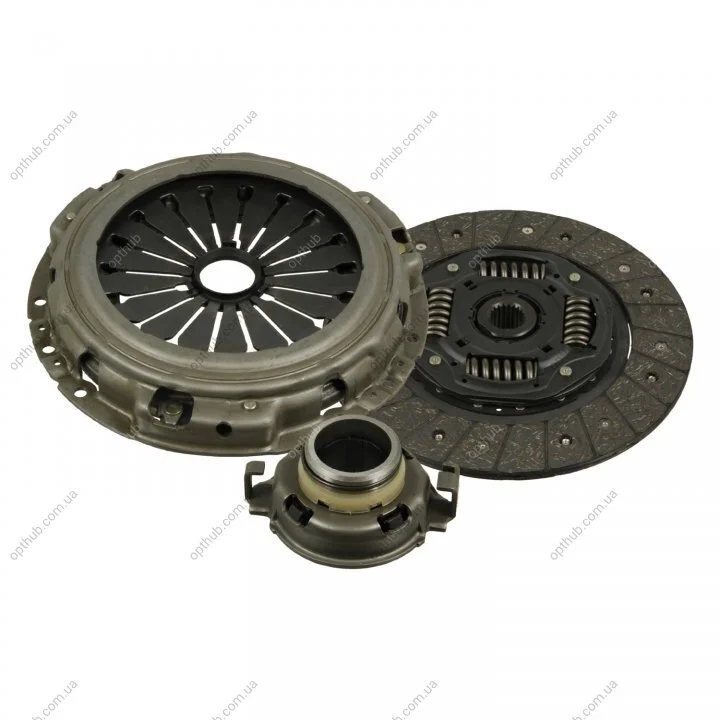 Комплект зчеплення Fiat Ducato 2.8JTD/TD 02- (90/94/107kw) (d=244mm)(+вижимний) UA63 BLUE PRINT ADP153034 (фото 1)