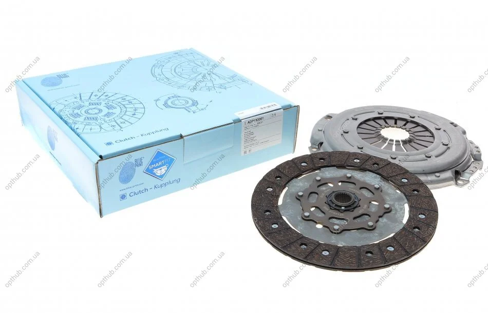 Комплект зчеплення Citroen C4/C5/Peugeot 508 1.6HDI 10- (d=240mm) UA63 BLUE PRINT ADP153061 (фото 1)