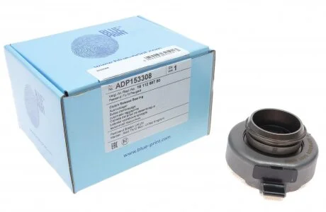 Подшипник выжимной Citroen C5, FIAT Ulysse -11, Peugeot 406 (пр-во Blue Print) C.I.U BLUE PRINT ADP153308