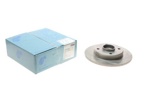 Диск гальмівний (задній) Peugeot 2008 12-/Citroen C3 Aircross 10-/C4 Cactus 14- (244x9) (з підш UA63 BLUE PRINT ADP154354