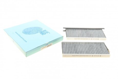 Фільтр салону Nissan NV400/Renault Master 11- (вугільний/антибактеріальний) (к-кт 2шт.) UA63 BLUE PRINT ADR162526