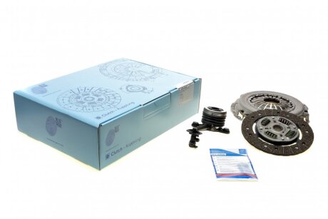 Комплект зчеплення Dacia Dokker 12-/Renault Kangoo 1.6 16V 08- (d=200mm) (+вижимний) UA63 BLUE PRINT ADR163047