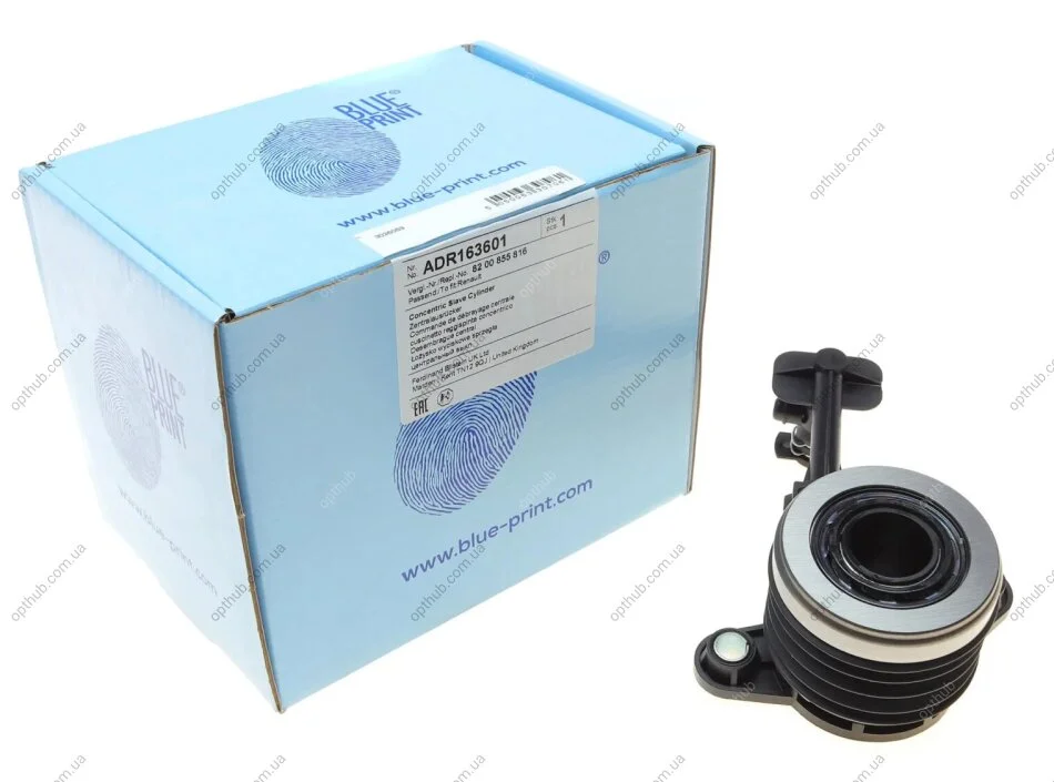 Підшипник витискний гідравлічний DACIA Logan 04-, RENAULT Clio 05- (вир-во Blue Print) C.I.U BLUE PRINT ADR163601 (фото 1)