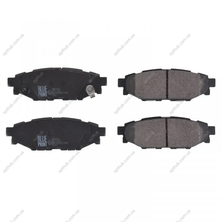 Колодки гальмівні (задні) Subaru Forester/Impreza 08-/Legacy 03-14/Outback 03-/Toyota GT 12- UA63 BLUE PRINT ADS74233 (фото 1)