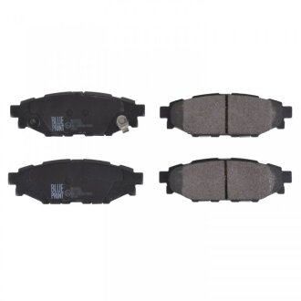 Колодки гальмівні (задні) Subaru Forester/Impreza 08-/Legacy 03-14/Outback 03-/Toyota GT 12- UA63 BLUE PRINT ADS74233