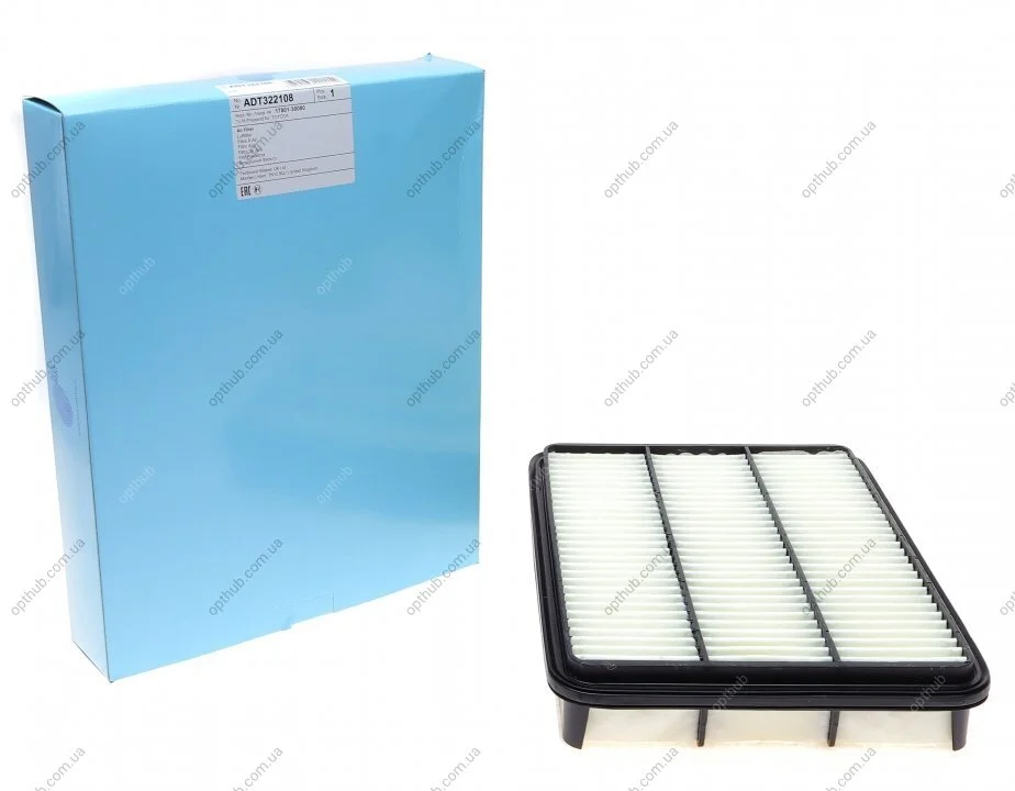 Фільтр повітряний Toyota (вир-во Blue Print) BLUE PRINT ADT322108 (фото 1)
