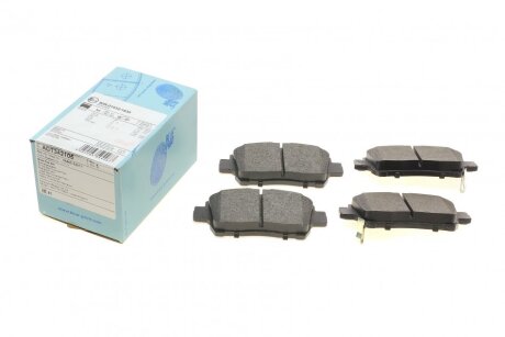 Колодки гальмівні дискові передні Toyota BLUE PRINT ADT342105