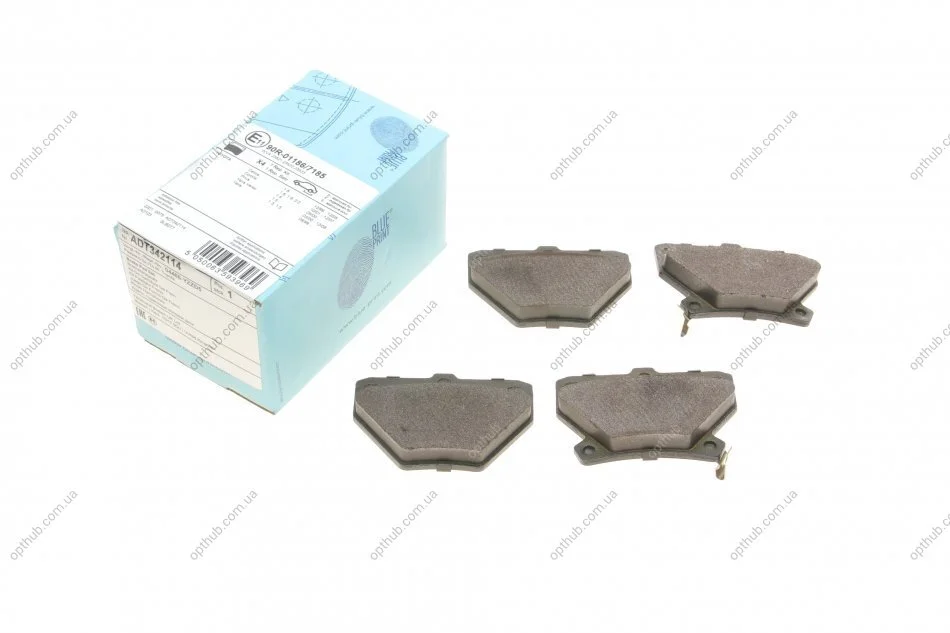 Колодки гальмівні задні дискові Toyota (вир-во Blue Print) BLUE PRINT ADT342114 (фото 1)