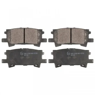 Колодки гальмивни (задни) Lexus RX 03-08 UA63 BLUE PRINT ADT342154
