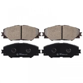 Колодки гальмивни (передни) Toyota RAV4 2.0-3.5/Prius 1.8 05- UA63 BLUE PRINT ADT342162