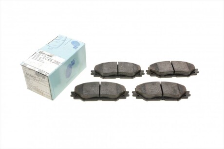 Колодки гальмівні (передні) Toyota RAV4 III 06-/Auris 07- UA63 BLUE PRINT ADT342171