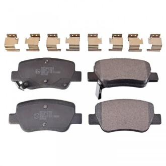 Колодки гальмівні (задні) Toyota Avensis 08- UA63 BLUE PRINT ADT342183