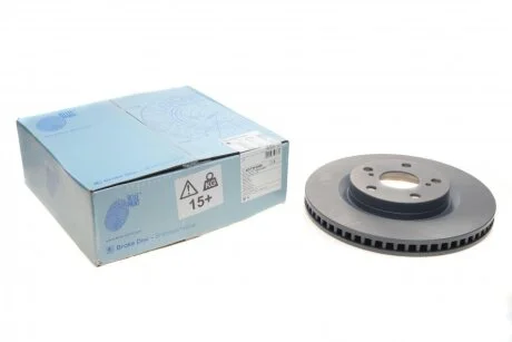 Диск гальмівний передній Toyota (вир-во Blue Print) BLUE PRINT ADT343206