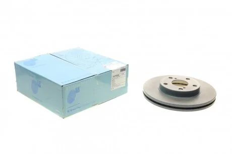Диск гальмівний (передній) Toyota Auris 1.2-1.8 12-18/Corolla 1.3-1.8 13-18 (277x26) UA63 BLUE PRINT ADT343240